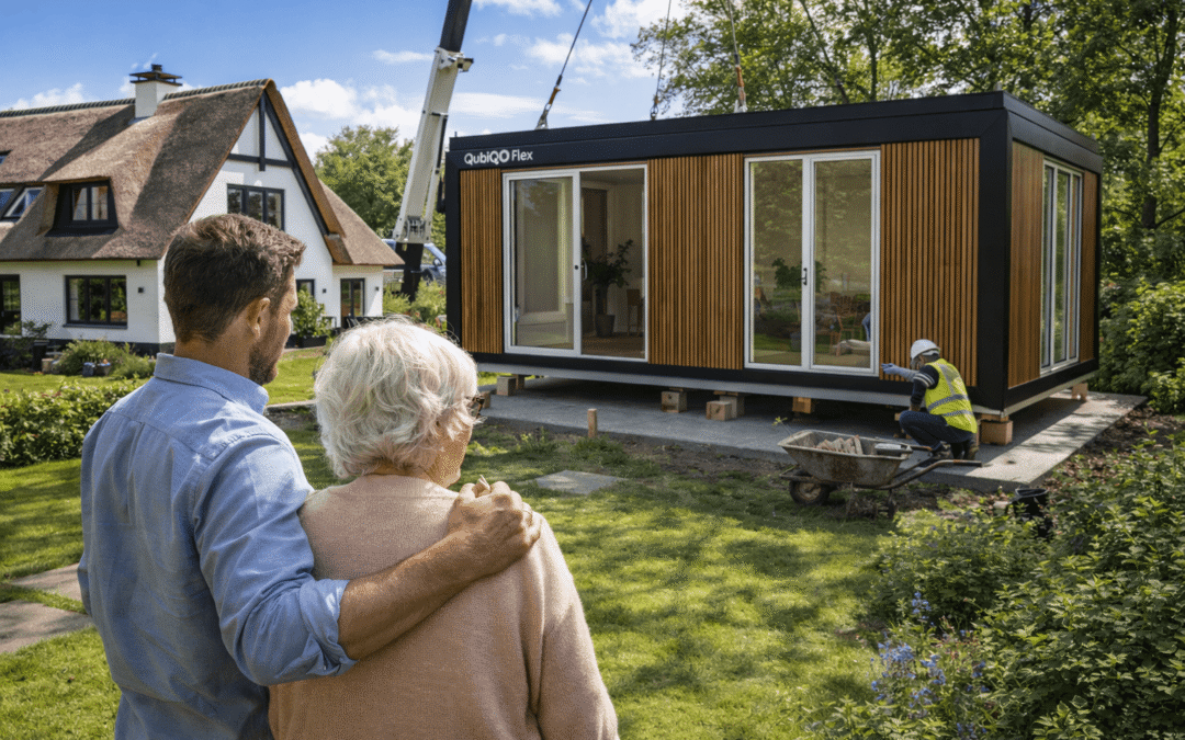 Mantelzorgwoning in de tuin: wat zijn de regels en hoe vraag je vergunning aan?