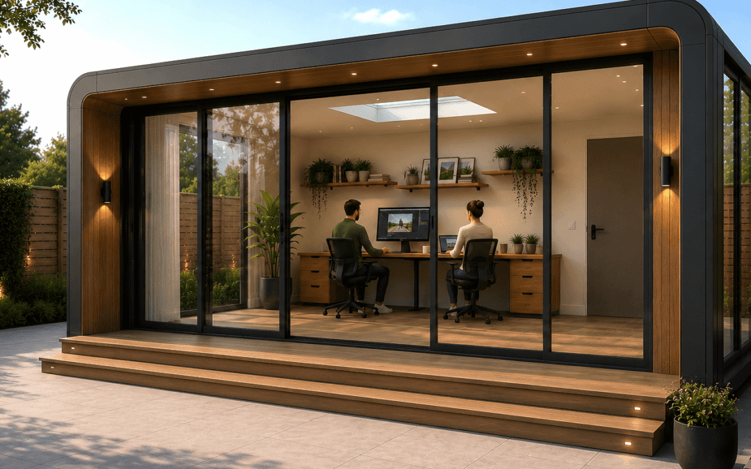 Tuinkantoor of aanbouw: wat is slimmer voor jouw thuiswerkplek?