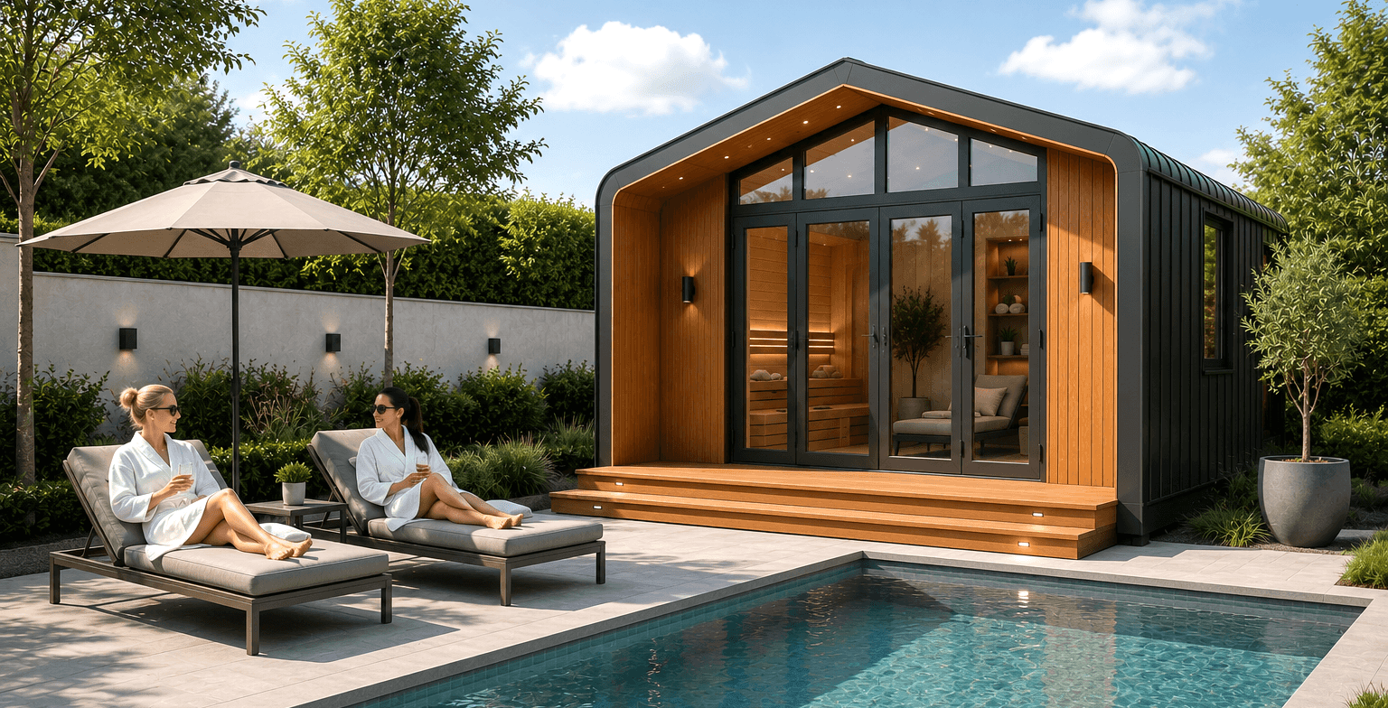 QubiQo-Wood-Systems-sauna-in-tuin